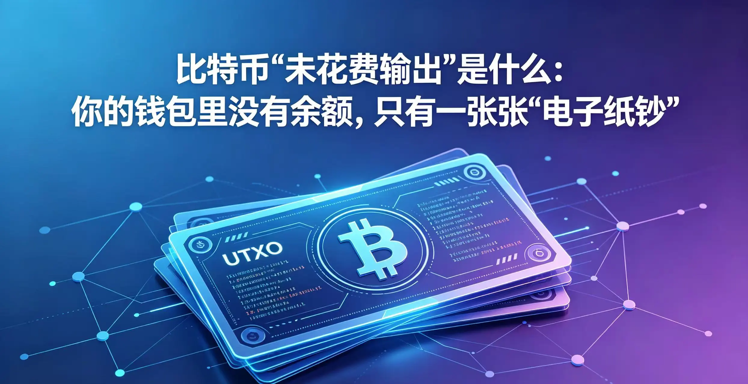 比特币"未花费输出"是什么?