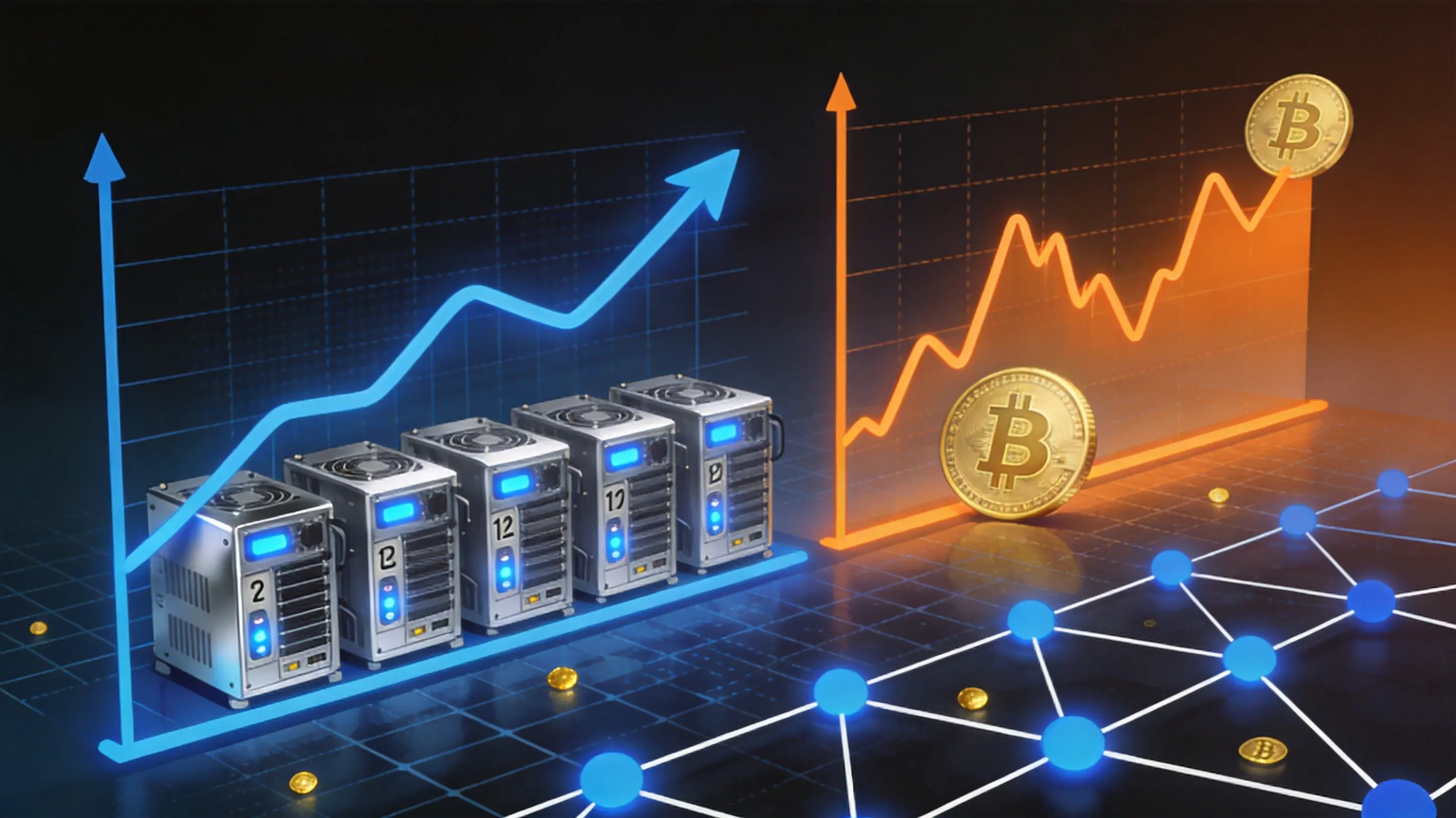 比特币算力与币价到底什么关系？