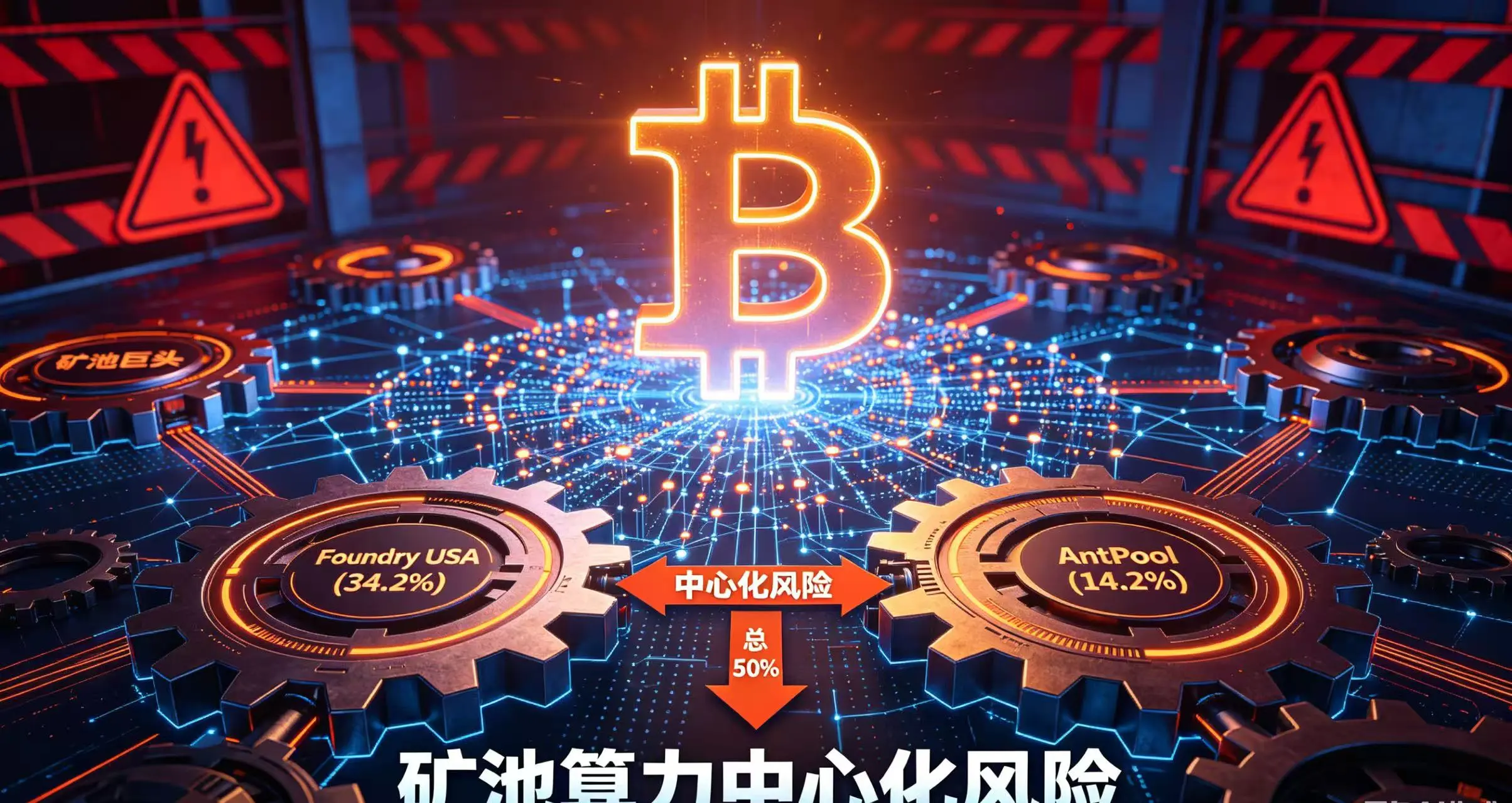 矿池算力分布中心化风险