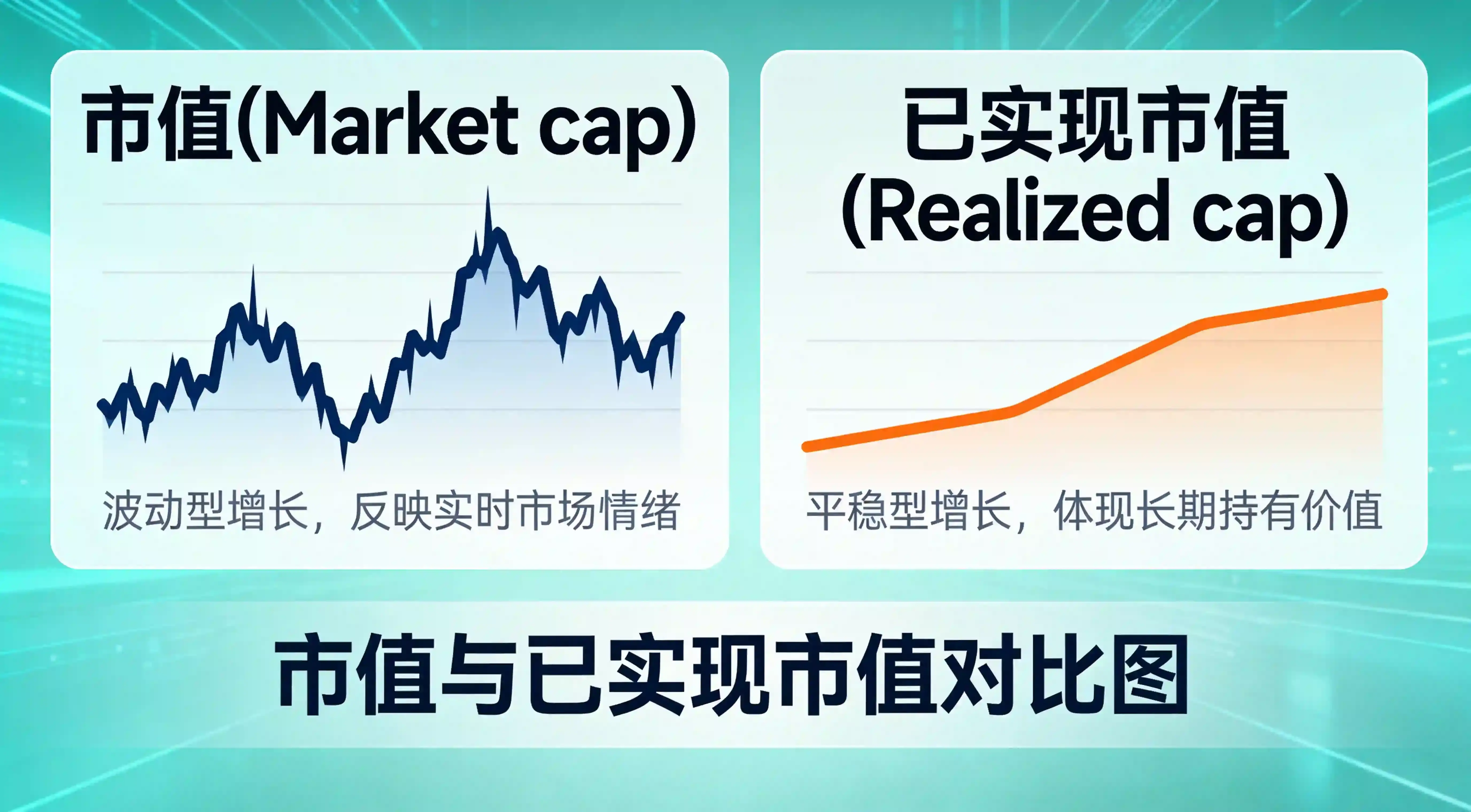 两类市值对比示意