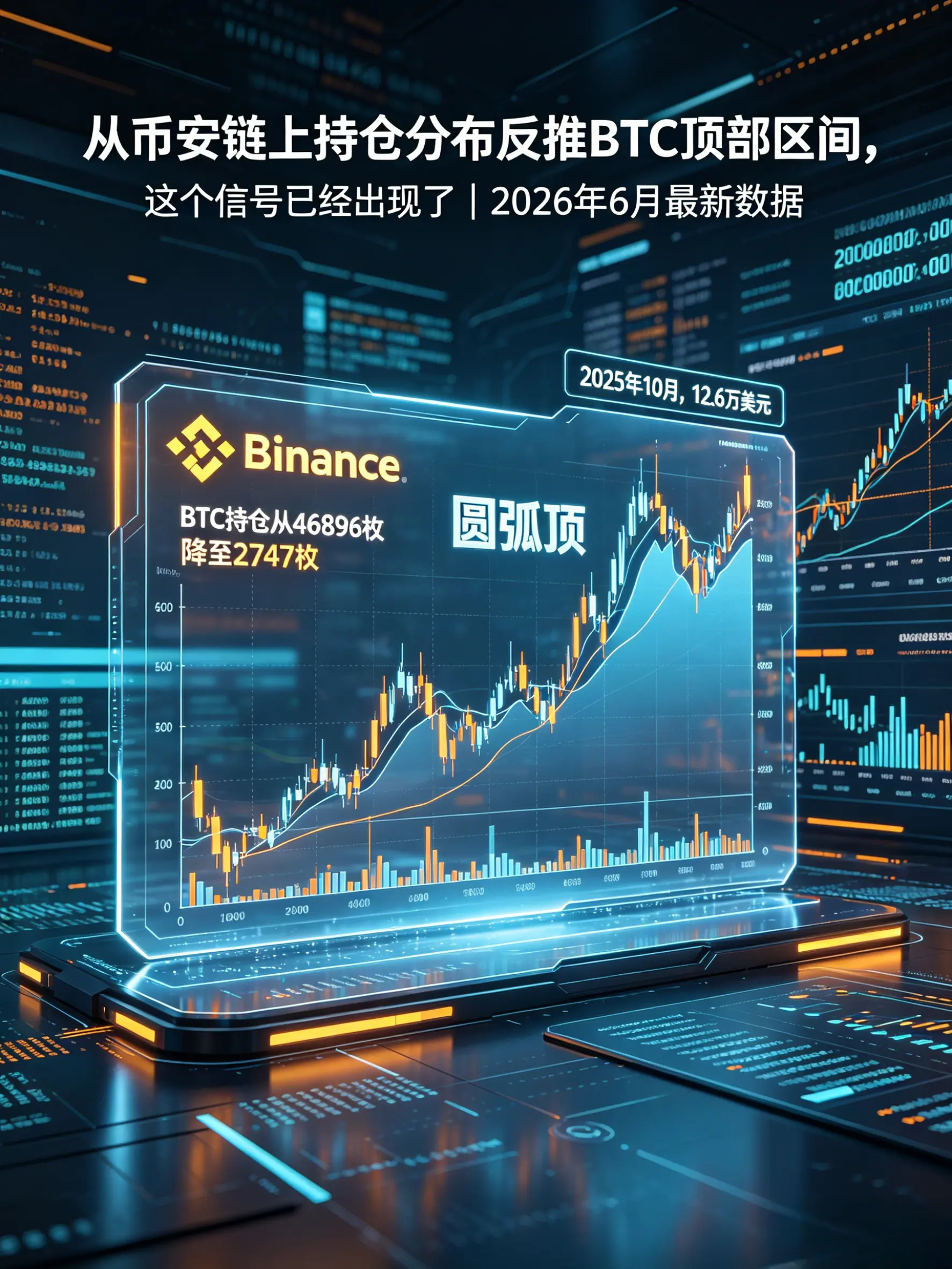 链上持仓分布反推BTC顶部区间，这个信号已经出现了