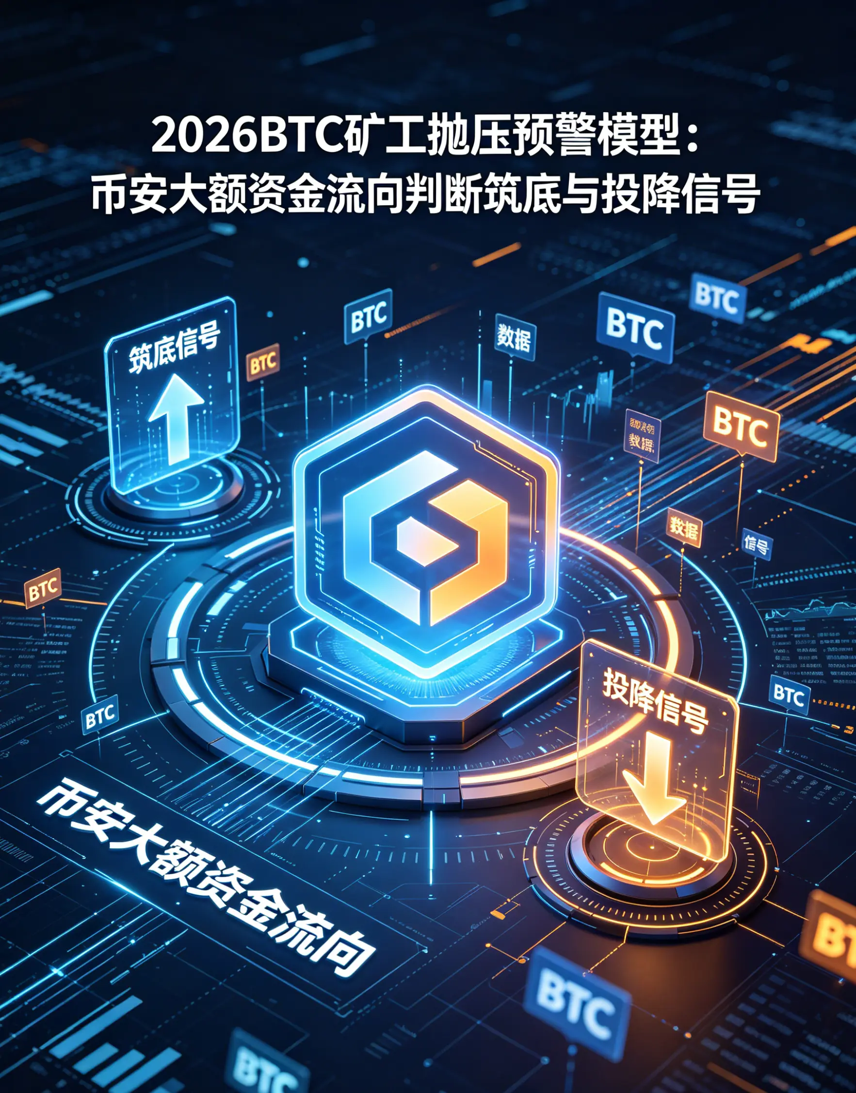 2026BTC矿工抛压预警模型：比安大额资金流向判断筑底与投降信号