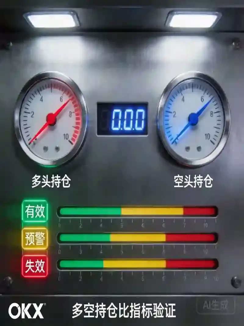 合约多空持仓比与 BTC 短线走势：2026 年三个关键行情节点的指标验证与失效复盘