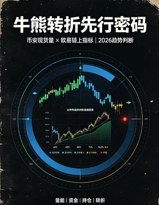 融合比安现货交易量与欧亿链上指标，定位比特币牛熊转折的先行密码