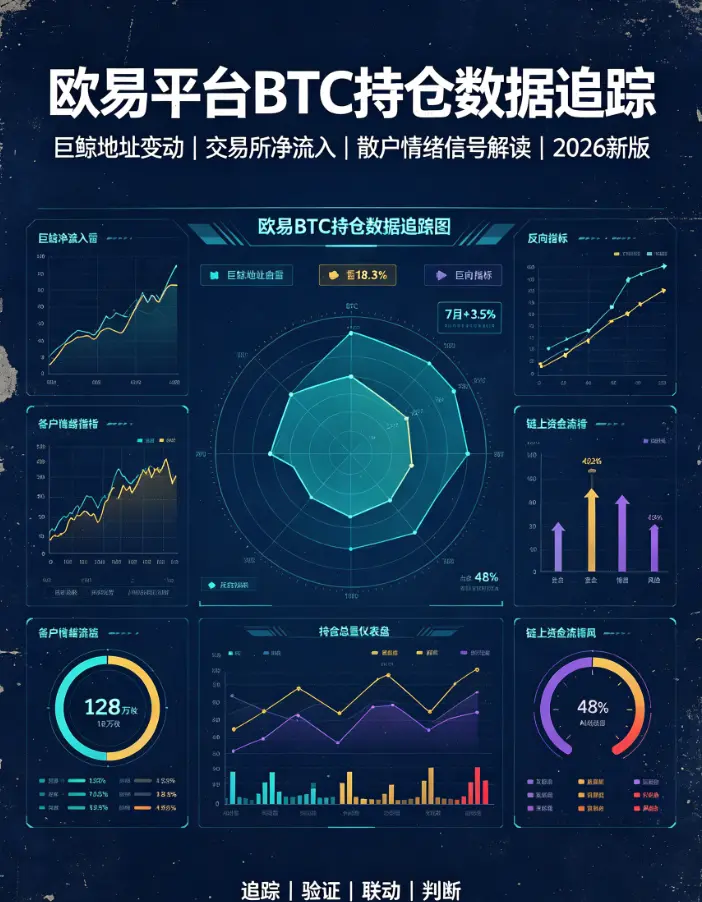 欧亿平台BTC持仓数据追踪：巨鲸地址变动、交易所净流入与散户情绪信号解读