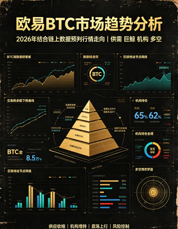 BTC市场趋势分析，2026年结合链上数据预判行情走向